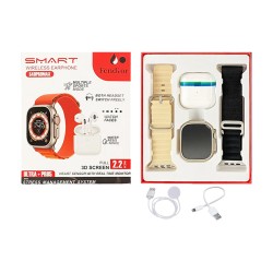 Smartwatch Fendior S40 Pro Max con Airpods 2,2" (Versión Llamada) Plata Smartwatch Fendior S40 Pro Max con Airpods 2,2" (Versión Llamada) Plata