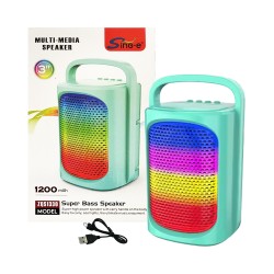 Coluna Sem Fio Portátil Sing-e ZQS1330 Azul Coluna Sem Fio Portátil Sing-e ZQS1330 Azul