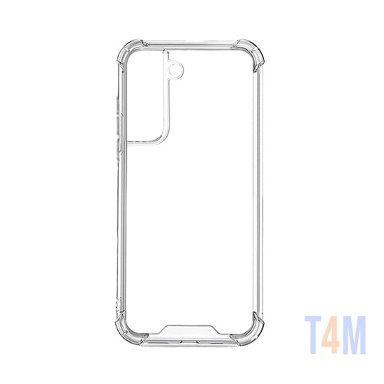 Funda de Silicona Dura para Samsung Galaxy S22 Transparente