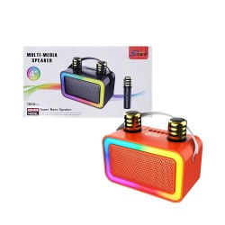 Sing-e Portable Wireless Speaker ZQS1491W with Dual Mic Orange Sing-e Portable Wireless Speaker ZQS1491W with Dual Mic Orange