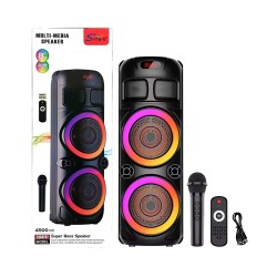 Sing-e Portable Wireless Speaker ZQS8251 with Mic Black Sing-e Portable Wireless Speaker ZQS8251 with Mic Black