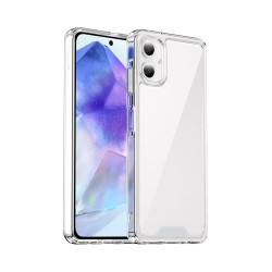 Hard Silicone Case for Samsung Galaxy A06 Transparent