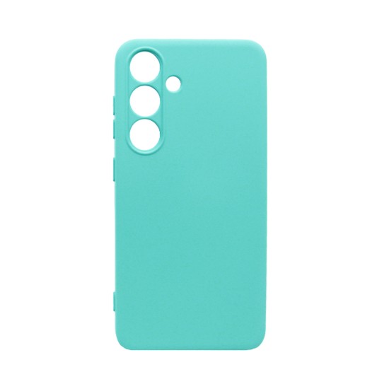 Silicone Case with Camera Shield for Samsung Galaxy A36 5G Sea Green