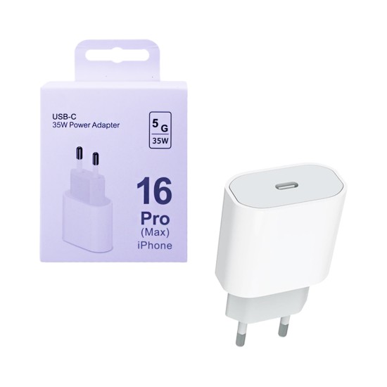 Apple Adapter MHJE3ZM/A Type-C 35W White