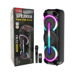 Sing-e Portable Wireless Speaker ZQS8313 with Mic Black Sing-e Portable Wireless Speaker ZQS8313 with Mic Black