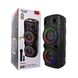 Sing-e  Portable Wireless Speaker ZQS8227S with Mic Black Sing-e  Portable Wireless Speaker ZQS8227S with Mic Black