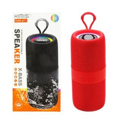 Kimiso Portable Wireless Speaker KMS-671 Red Kimiso Portable Wireless Speaker KMS-671 Red