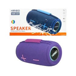 Kimiso Portable Wireless Speaker KMS-657 Purple Kimiso Portable Wireless Speaker KMS-657 Purple