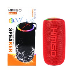 Kimiso Portable Wireless Speaker KMS-217 Red Kimiso Portable Wireless Speaker KMS-217 Red