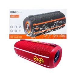 Kimiso Portable Wireless Speaker KMS-263 Red Kimiso Portable Wireless Speaker KMS-263 Red