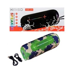 Kimiso Portable Wireless Speaker KMS-248 Military Kimiso Portable Wireless Speaker KMS-248 Military