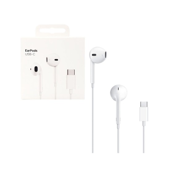 Earphones MTJY3FE/A Type-C for Apple iPhone 15 Series 1.2m White