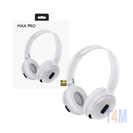 Auriculares Inalámbricos Max Pro Blanco