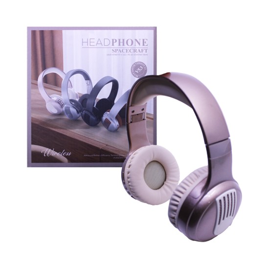 Wireless Headphones KE-39 Spacecraft White