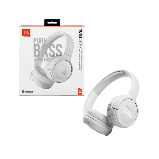 JBL Wireless Headphones Tune T510 White