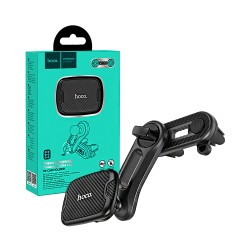 Suporte de Telefone para Carro Magnético Hoco CA68 Sagittarius series para saída de Ar Preto Suporte de Telefone para Carro Magnético Hoco CA68 Sagittarius series para saída de Ar Preto