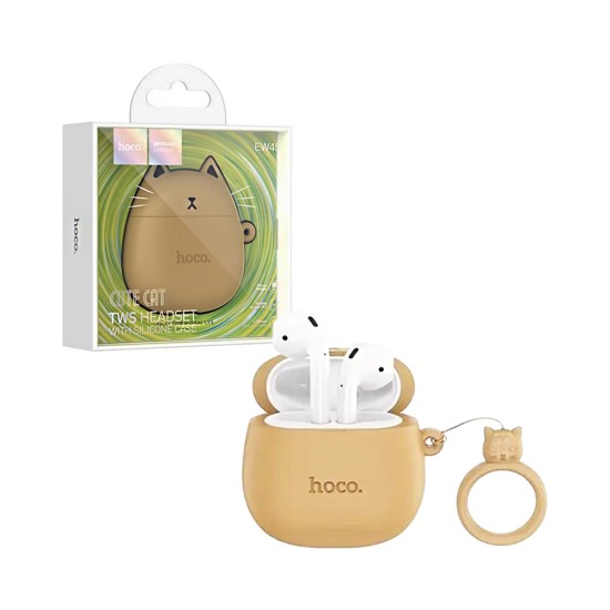 Hoco True Wireless Earbuds EW45 Caramel Cat