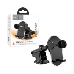 Suporte de Telefone para Carro Console Central Hoco H3 Shiny Para Painel Preto Noite Escuro Suporte de Telefone para Carro Console Central Hoco H3 Shiny Para Painel Preto Noite Escuro