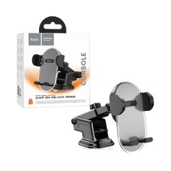 Suporte de Telefone para Carro Console Central Hoco H3 Shiny Para Painel Cinza Espacial Suporte de Telefone para Carro Console Central Hoco H3 Shiny Para Painel Cinza Espacial