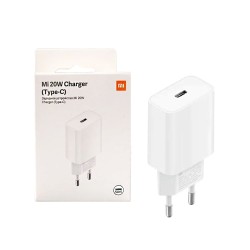 Adaptador Xiaomi AD201 Tipo-C Puerto PD 20W Blanco Adaptador Xiaomi AD201 Tipo-C Puerto PD 20W Blanco