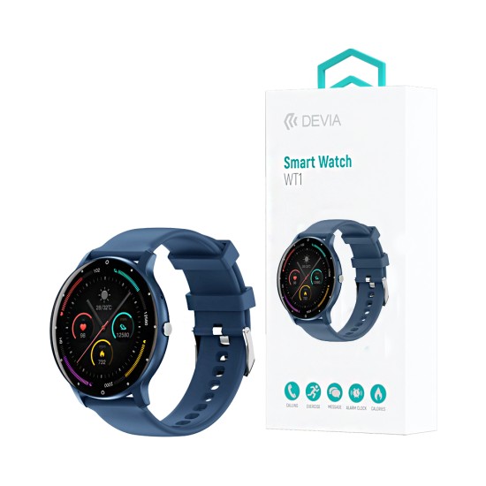 Devia Smartwatch WT1 ZL02 Pro 1.39" (Call Version) Blue