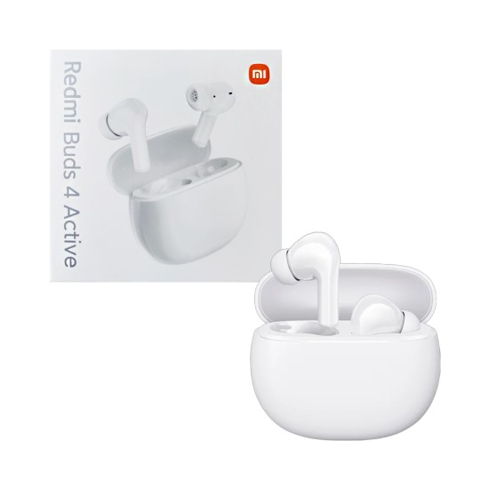 Auscultadores True Sem Fio Xiaomi Redmi Buds 4 Active Branco