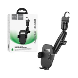 Suporte de Telefone para Carro Hoco H17 para Espelho Retrovisor Preto Suporte de Telefone para Carro Hoco H17 para Espelho Retrovisor Preto