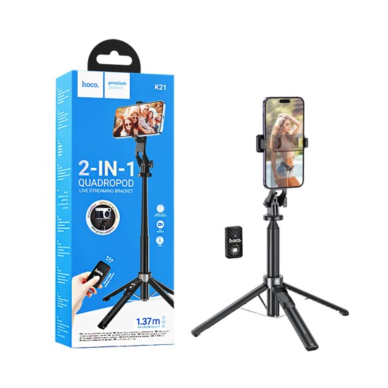 Hoco Phone Holder K21 Stream Live Broadcast Black