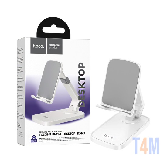 Hoco Desktop Holder HD8 Blackfish for Smartphone White