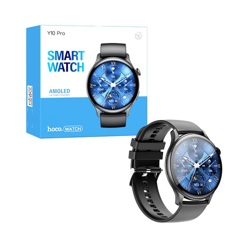 Hoco Smartwatch Y10 Pro (Call Version) Bright Black