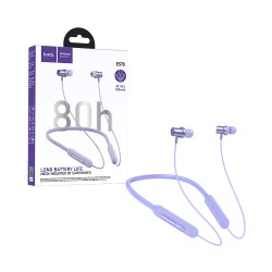 Auscultadores Neckband Hoco ES70 Armour Roxo Auscultadores Neckband Hoco ES70 Armour Roxo