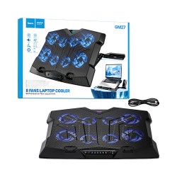 Hoco Cooling Fan GM27 Monte for Laptop Black Hoco Cooling Fan GM27 Monte for Laptop Black