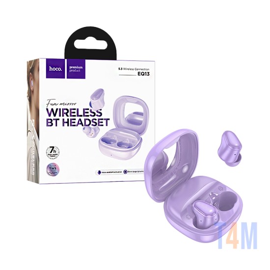 Hoco True Wireless Earbuds EQ13 Fun Purple