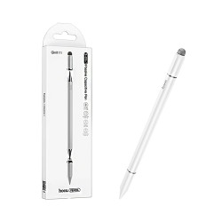 Caneta Capacitiva Universal Dynamic series Hoco GM111 Cool para Telefones e Tablets Branco Caneta Capacitiva Universal Dynamic series Hoco GM111 Cool para Telefones e Tablets Branco