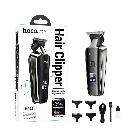 Hoco Hair clipper HP23 Diamond Engraving Black