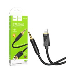 Hoco Audio Conversion Cable UPA30 Friend LIghtning to 3.5mm 1m Black Hoco Audio Conversion Cable UPA30 Friend LIghtning to 3.5mm 1m Black