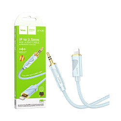 Hoco Audio Conversion Cable UPA30 Friend LIghtning to 3.5mm 1m Blue Hoco Audio Conversion Cable UPA30 Friend LIghtning to 3.5mm 1m Blue