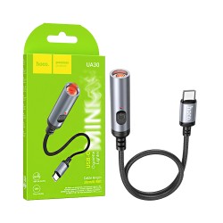 Hoco Mini Cigarette Lighter UA30 Type-C 30cm Black Hoco Mini Cigarette Lighter UA30 Type-C 30cm Black