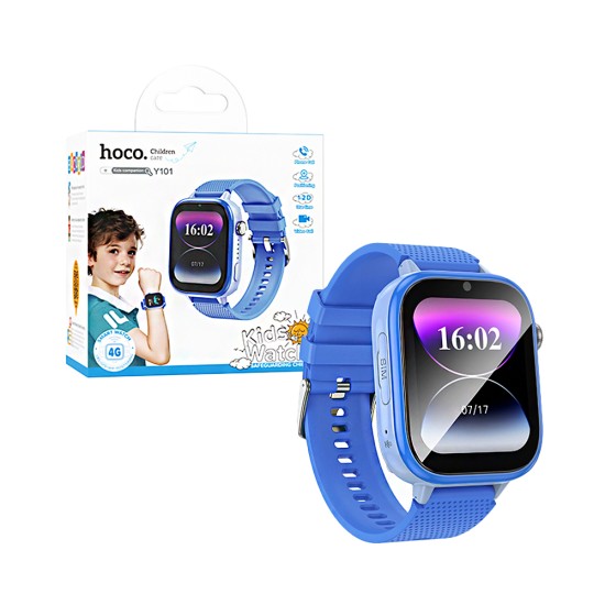 Smartwatch Hoco Y101 4G para crianças 1,83" (versão de chamada) Azul