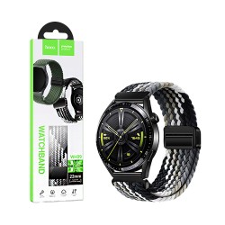 Hoco Magnetic Buckle Nylon Bracelet WH09 Jane Eyre series 22mm Black Chocolate Hoco Magnetic Buckle Nylon Bracelet WH09 Jane Eyre series 22mm Black Chocolate