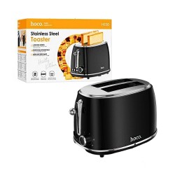 Torradeira Elétrica Hoco HE50 Retro 850W Preto Torradeira Elétrica Hoco HE50 Retro 850W Preto