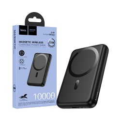 Hoco Magnetic Power Bank J141 Grace PD20W 10000mAh Black Hoco Magnetic Power Bank J141 Grace PD20W 10000mAh Black