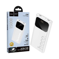 Hoco Power Bank J144 Hymn with 2 Ports Output USB 15000mAh White Hoco Power Bank J144 Hymn with 2 Ports Output USB 15000mAh White