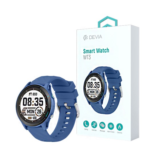 Smartwatch Devia WT3 Z123 1,52" (versão de chamada) Azul