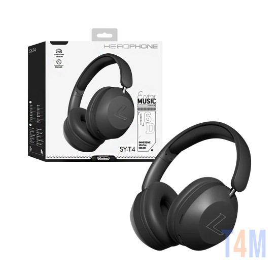 Wireless Headphones SY-T4 Enjoy Music Black