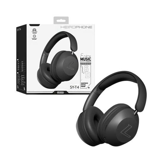 Wireless Headphones SY-T4 Enjoy Music Black