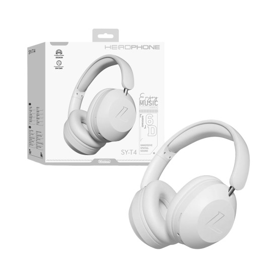 Wireless Headphones SY-T4 Enjoy Music White