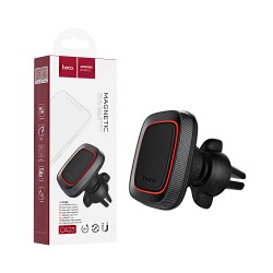 Suporte de Telefone para Carro Magnético Hoco CA23 Lotto series para Saída de Ar Preto Suporte de Telefone para Carro Magnético Hoco CA23 Lotto series para Saída de Ar Preto