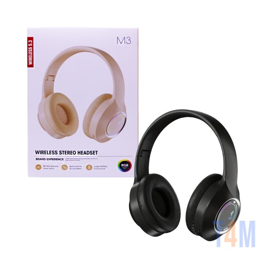 Wireless Headphones M3 Black