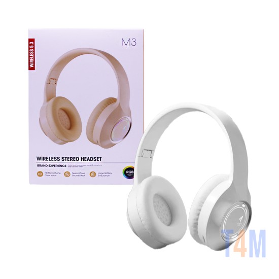 Wireless Headphones M3 White